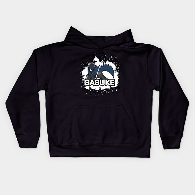 Sasuke Adult Kids Hoodie by dauntumbuh